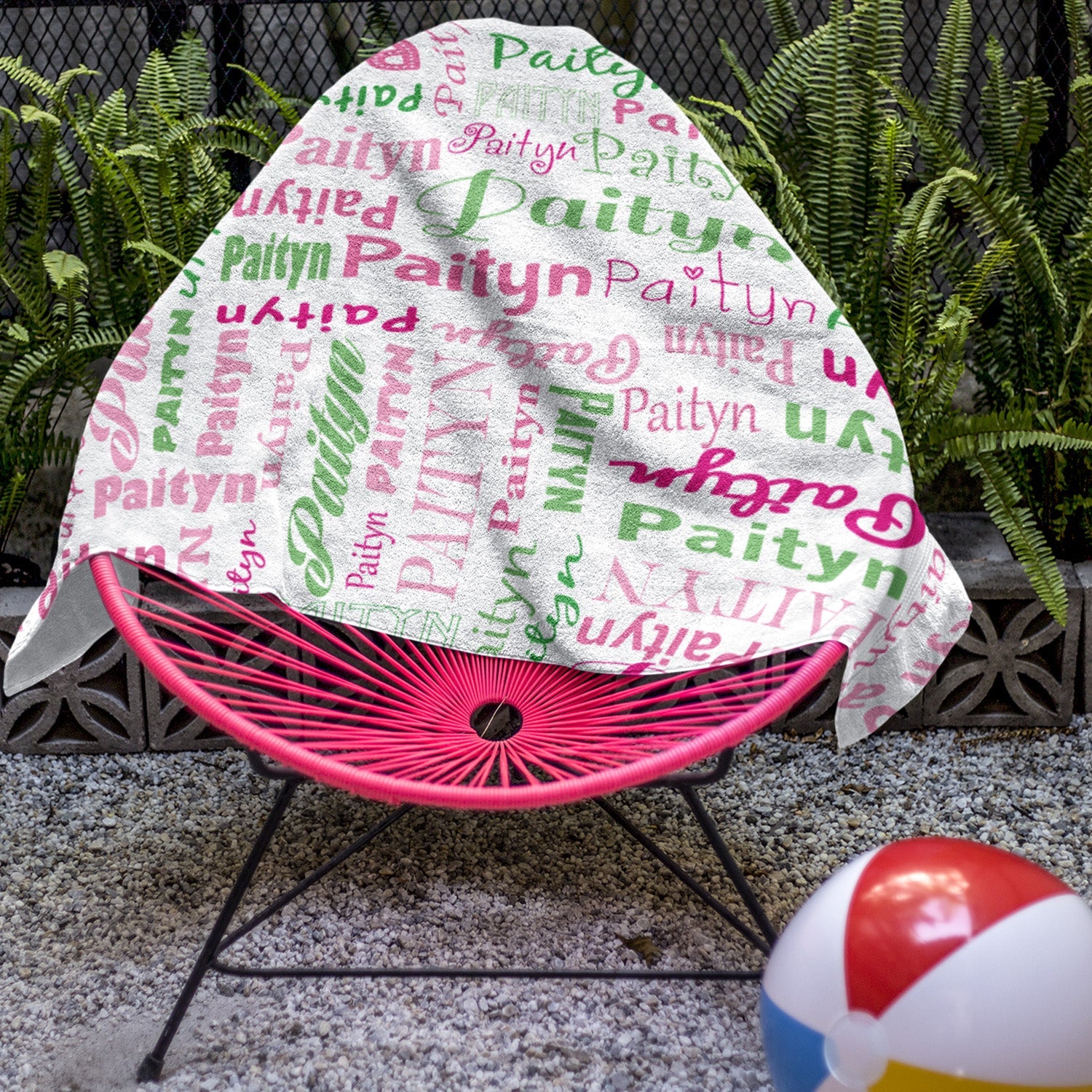 Full Sublimated Beach Towel